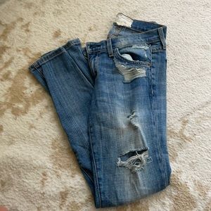Current/Elliot Boyfriend Jeans size 24